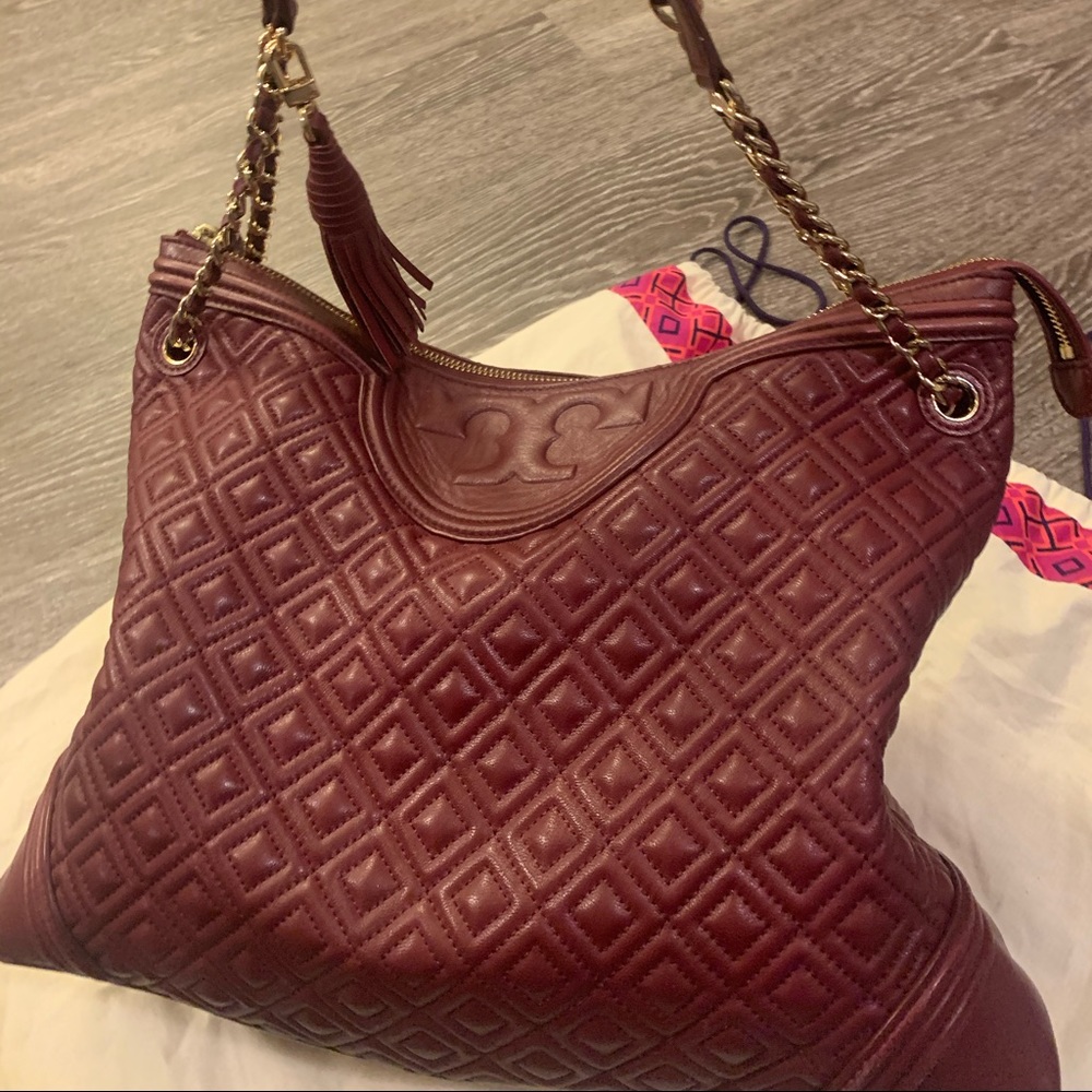 Tory Burch Burgundy bag